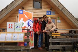 Inauguration de la réhabilitation du refuge de Plaisance en Vanoise