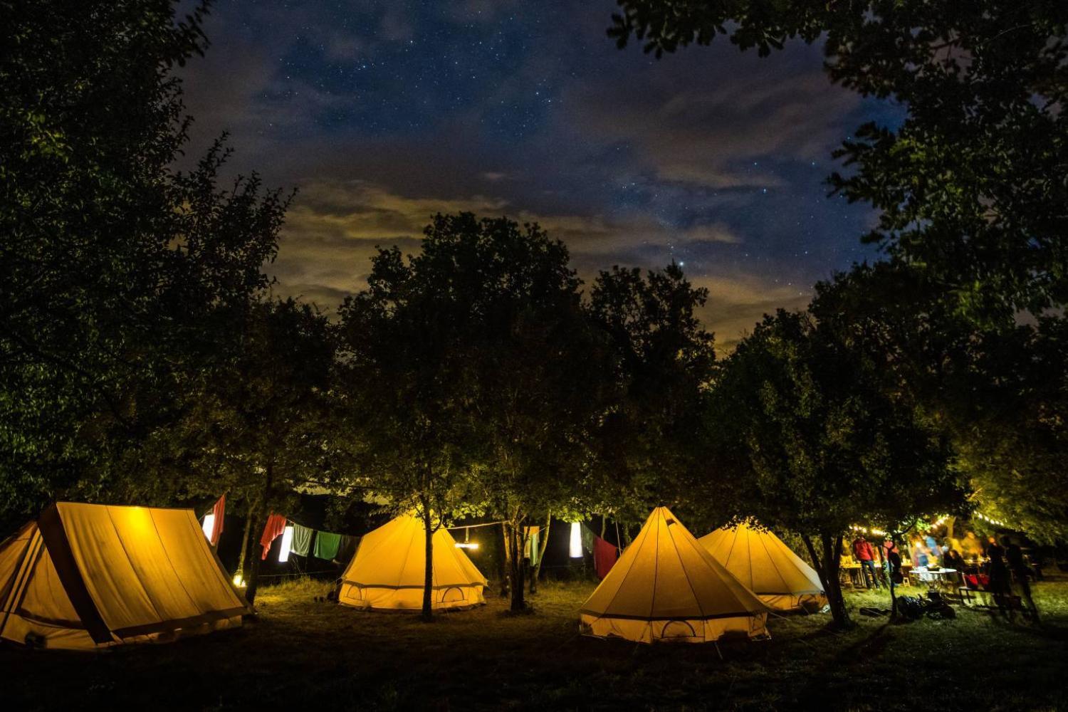 Nuit étoilée dans les Cévennes