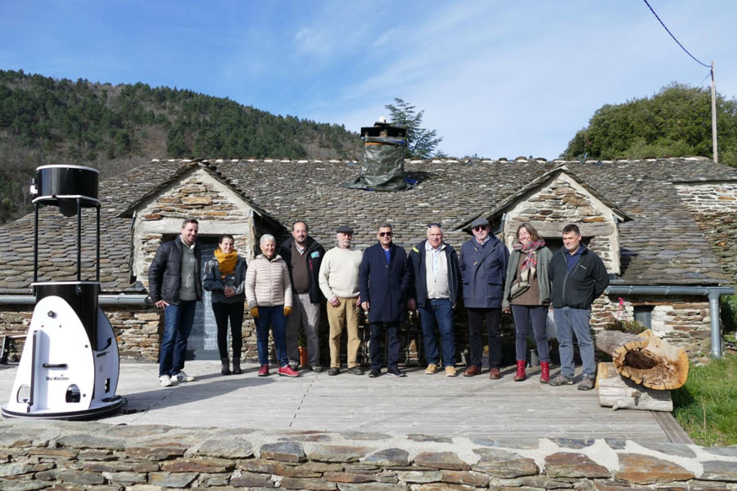 Visite de terrain au Parc national des Cévennes 