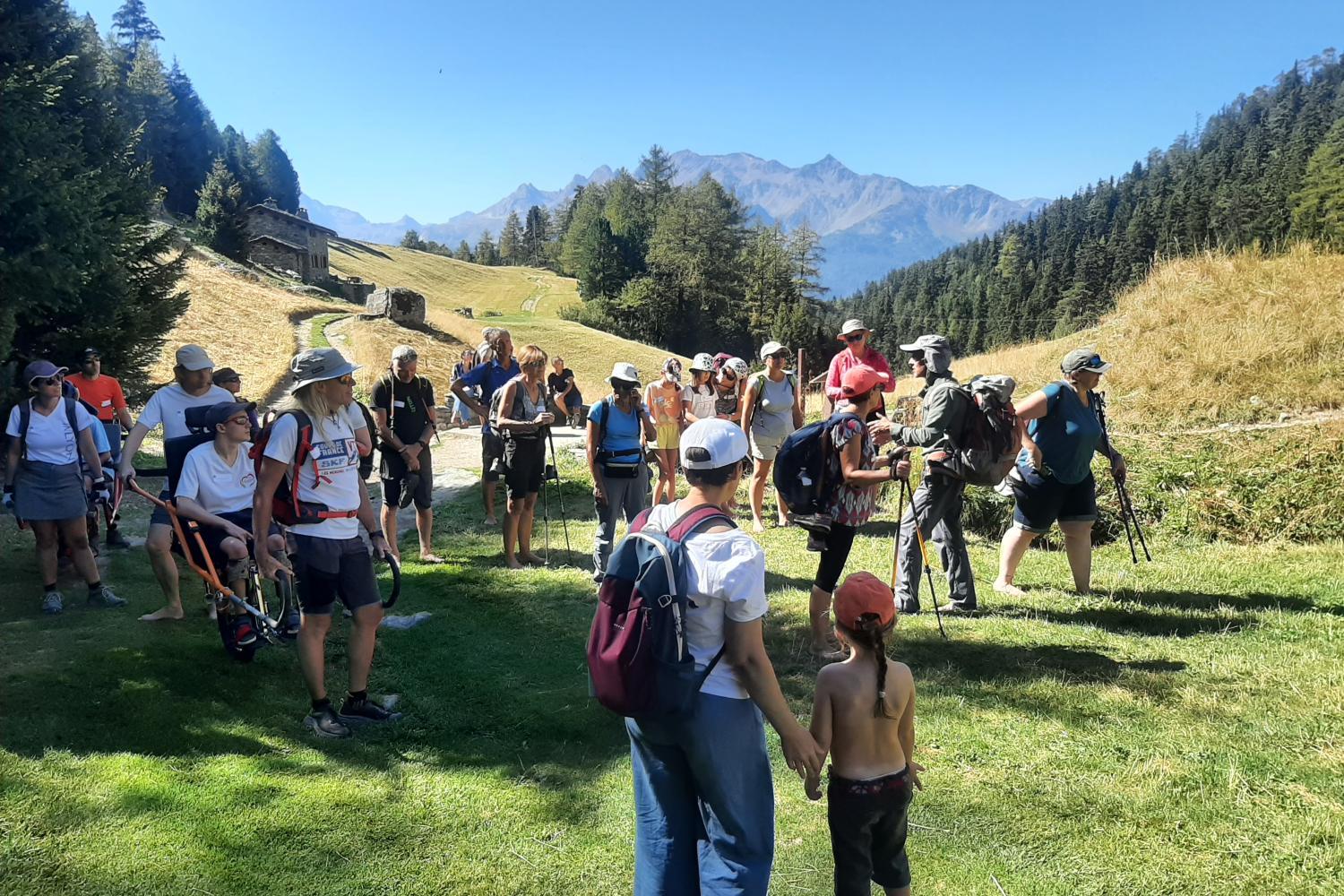 Randonnée accompagnée pour tous © Virginie Rochette - Parc national de la Vanoise